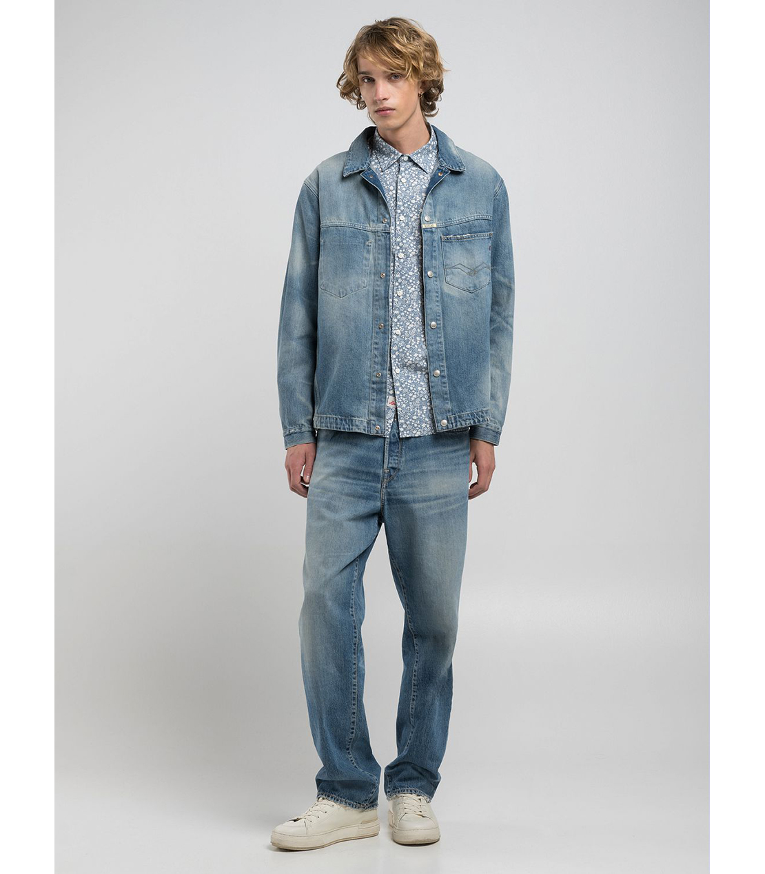 9Z1 ECO PLUS リサイクルデニムジャケット 詳細画像 ブルー 3